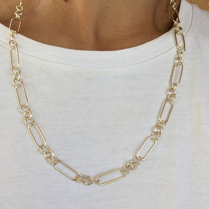 Solid 9ct yellow gold necklace