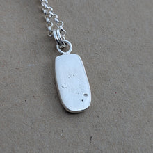 Load image into Gallery viewer, Sterling silver sand cast pendant