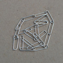 Load image into Gallery viewer, Sterling silver paper clip chain number 2