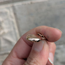 Load image into Gallery viewer, 9ct rose gold squashed blob pendant