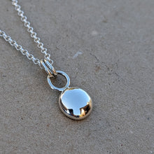 Load image into Gallery viewer, Sterling silver blob pendant