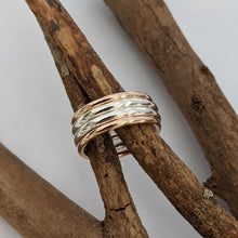 Load image into Gallery viewer, 9ct rose gold plain finish stacker
