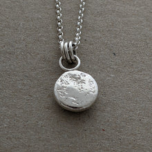 Load image into Gallery viewer, Sterling silver large blob pendant (number 1)
