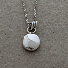 Load image into Gallery viewer, Sterling silver large blob pendant (number 2)