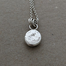 Load image into Gallery viewer, Sterling silver large blob pendant (number 2)