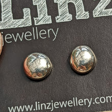 Load image into Gallery viewer, Sterling silver Blob studs - large