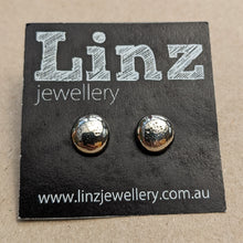 Load image into Gallery viewer, Sterling silver Blob studs - large