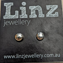 Load image into Gallery viewer, Sterling silver Blob studs - small