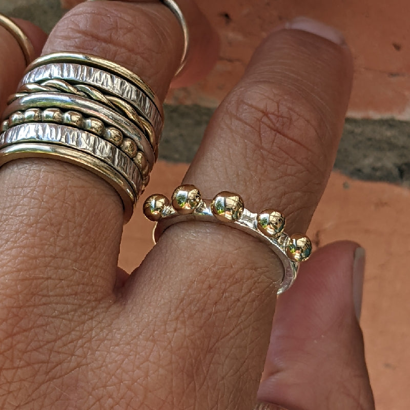 Size 5 store stackable rings