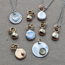 Load image into Gallery viewer, Sterling Silver heart pendant