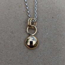 Load image into Gallery viewer, 9ct yellow gold blob pendant - Number 2