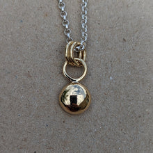 Load image into Gallery viewer, 9ct yellow gold blob pendant ***MADE TO ORDER***