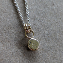 Load image into Gallery viewer, 9ct yellow gold blob pendant - Number 2