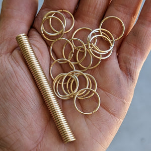 Solid 9ct yellow gold necklace