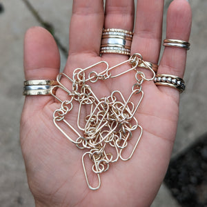 Solid 9ct yellow gold necklace