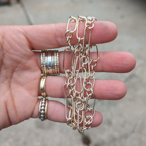 Solid 9ct yellow gold necklace