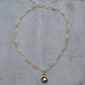Solid 9ct yellow gold necklace
