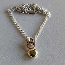 Load image into Gallery viewer, 9ct yellow gold blob pendant - Number 3