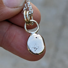 Load image into Gallery viewer, 9ct yellow gold blob pendant - Number 1