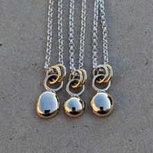 Load image into Gallery viewer, 9ct yellow gold blob pendant - Number 1