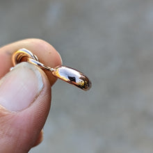 Load image into Gallery viewer, 9ct rose gold blob pendant - Number 1