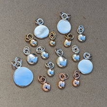 Load image into Gallery viewer, Sterling silver blob pendant - Number 1