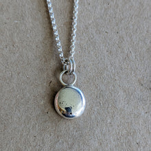 Load image into Gallery viewer, Sterling silver blob pendant - Number 1
