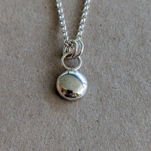 Load image into Gallery viewer, Sterling silver blob pendant - Number 2