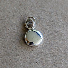 Load image into Gallery viewer, Sterling silver blob pendant - Number 5