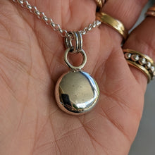 Load image into Gallery viewer, Sterling silver blob pendant - Number 5
