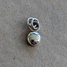 Load image into Gallery viewer, Sterling silver blob pendant - Number 6