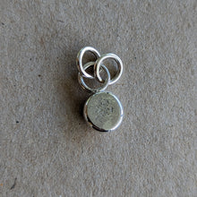 Load image into Gallery viewer, Sterling silver blob pendant - Number 6
