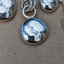 Load image into Gallery viewer, Sterling silver blob pendant - Number 5