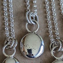 Load image into Gallery viewer, Sterling silver blob pendant - Number 1