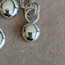 Load image into Gallery viewer, Sterling silver blob pendant - Number 6