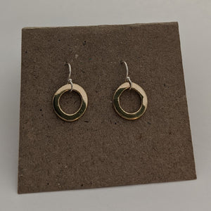 9ct yellow gold earrings