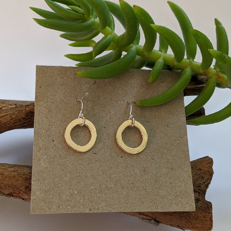 9ct yellow gold earrings