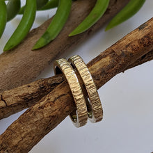 Load image into Gallery viewer, 9ct yellow gold stacking ring size P1/2