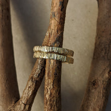 Load image into Gallery viewer, 9ct yellow gold stacking ring size P1/2