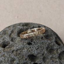 Load image into Gallery viewer, 9ct yellow gold stacking ring size P1/2