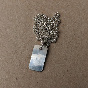 Sterling silver and 9ct rose gold cactus pendant