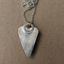 Load image into Gallery viewer, Sterling Silver and turquoise heart pendant